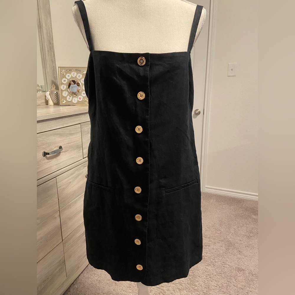 J. Crew Black Mini Dress